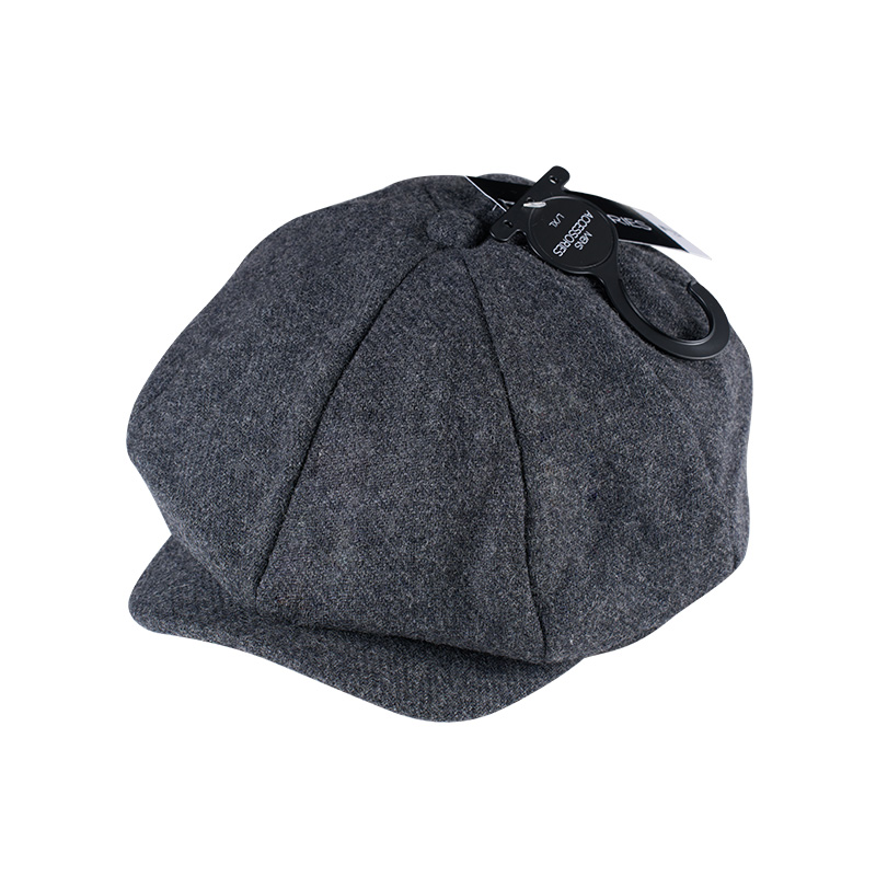 Retro Wool Newsboy Cap Men Women Gatsby Hat
